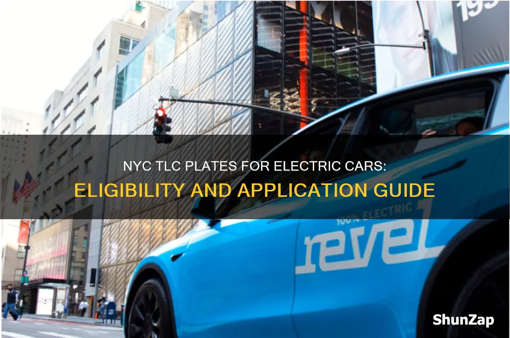 can i get tlc plates in nyc for electric car