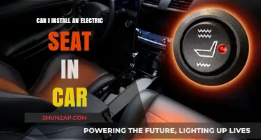 Upgrading Your Ride: Can You Install an Electric Seat in Your Car?