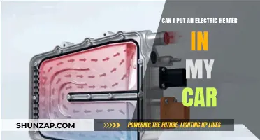 Can You Safely Use an Electric Heater in Your Car?