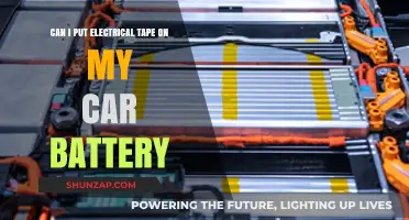 Can You Safely Use Electrical Tape on Your Car Battery?