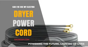 Reusing Your Electric Dryer Power Cord: Safety Tips and Best Practices