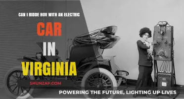 Can You Ride HOV Lanes with an Electric Car in Virginia?