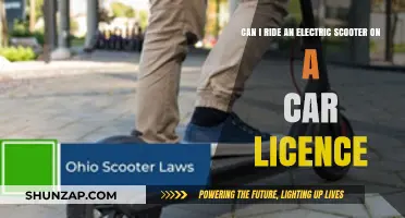 Riding Electric Scooters on a Car License: Legal or Not?