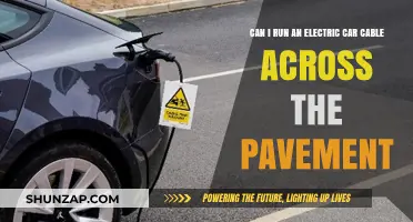 Running Electric Car Charging Cables Across Pavements: Legal and Safe?