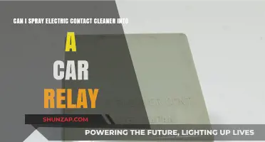 Using Electric Contact Cleaner on Car Relays: Safe or Risky?