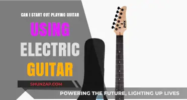Starting Guitar: Is an Electric Guitar the Right Choice for Beginners?