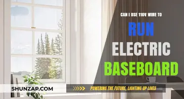 Using 110V Wire for Electric Baseboard: Safety and Compatibility Guide