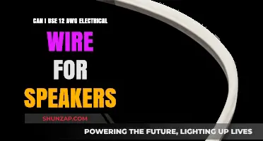 Using 12 AWG Electrical Wire for Speakers: Is It Suitable?