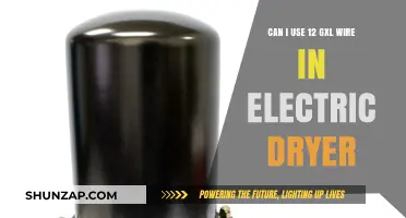 Using 12 GXL Wire in Electric Dryers: Safety and Compatibility Guide