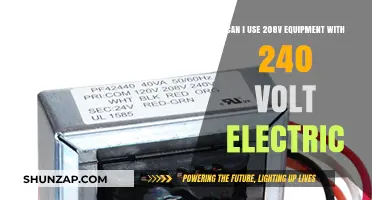 Using 208V Equipment on 240V Power: Compatibility and Safety Tips