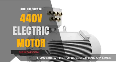 Using 380V on a 440V Electric Motor: Risks and Solutions