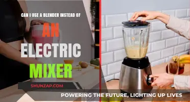Blender vs. Mixer: Can One Replace the Other in Baking?