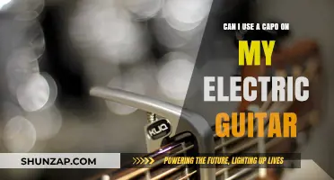 Using a Capo on Electric Guitar: Tips, Tricks, and Techniques