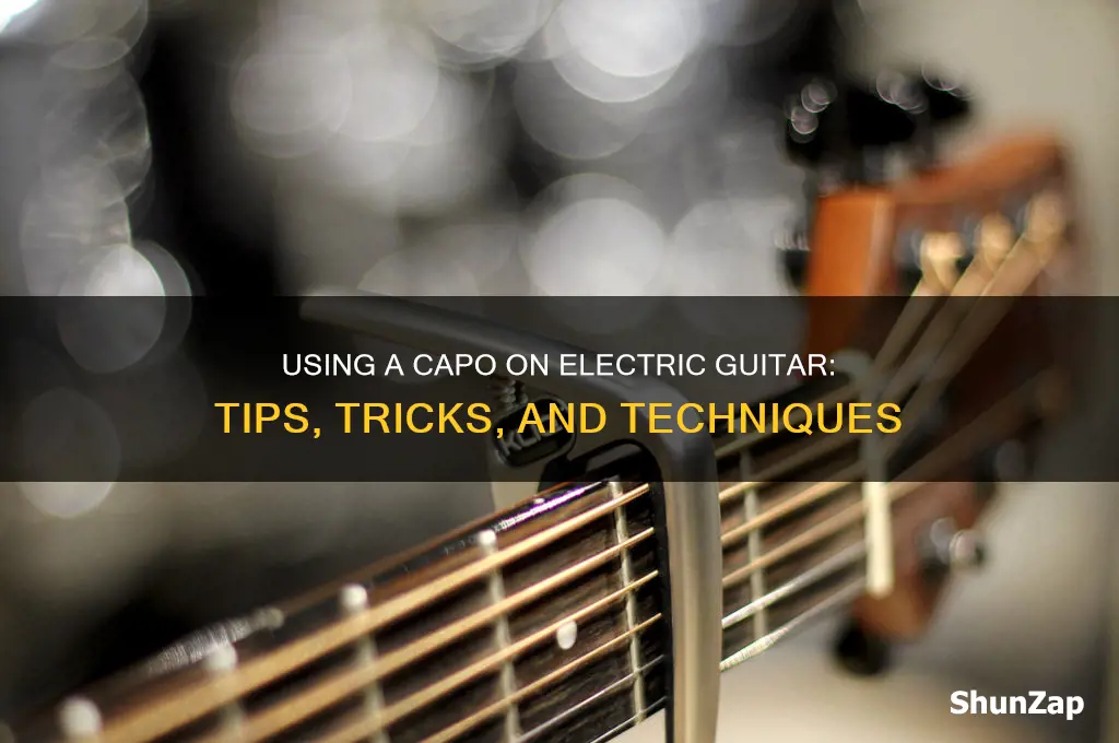 can i use a capo on my electric guitar