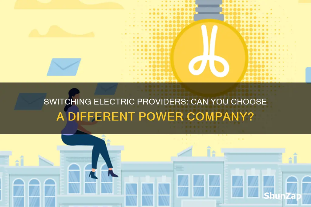 can i use a different electric company