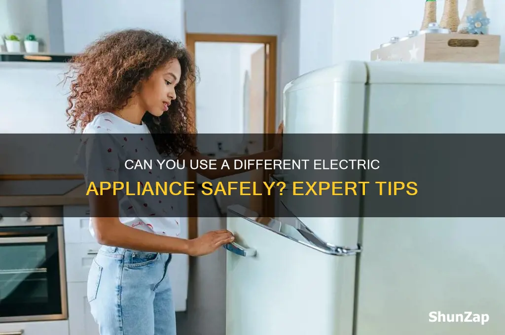 can i use a different electric