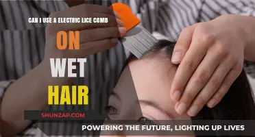 Electric Lice Comb on Wet Hair: Safe or Risky?