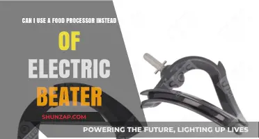 Food Processor vs. Electric Beater: Which One Should You Use?