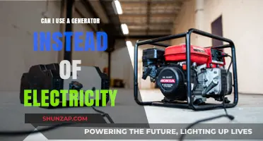 Using a Generator as an Alternative to Traditional Electricity: Pros and Cons