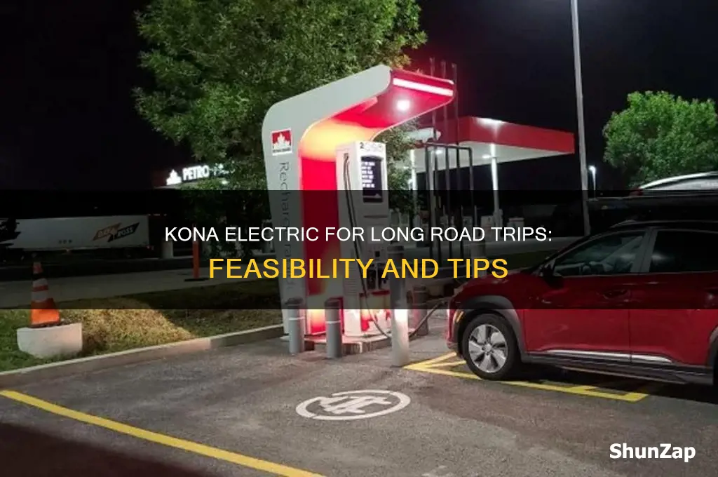 can i use a kona electric for long road trips