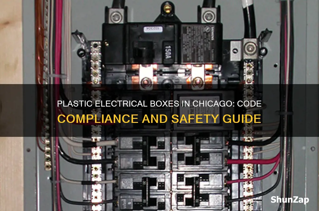 can i use a plastic electrical box in chicago