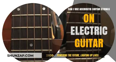 Acoustic Strings on Electric Guitars: Compatibility and Sound Explained