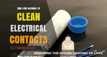 Using Alcohol to Clean Electrical Contacts: Safe or Risky?