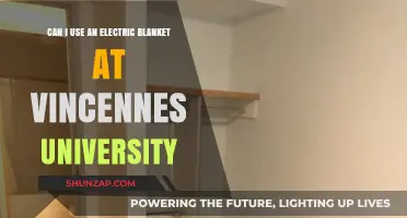Electric Blankets at Vincennes University: Dorm Room Comfort Allowed?