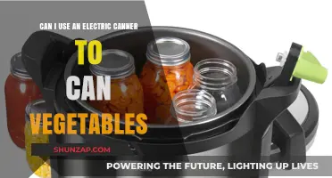 Electric Canning for Vegetables: Safe and Efficient Preservation Methods