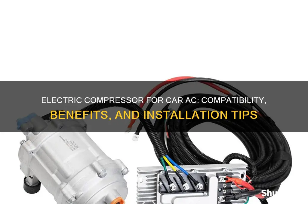 can i use an electric compressor for my cars ac