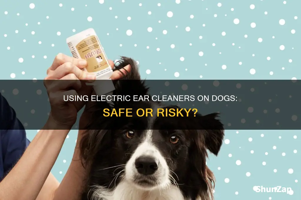 can i use an electric ear cleaner on a dog
