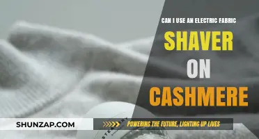 Electric Fabric Shaver on Cashmere: Safe or Risky?
