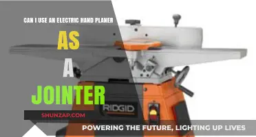 Electric Hand Planer as Jointer: Practical Alternative or Poor Substitute?