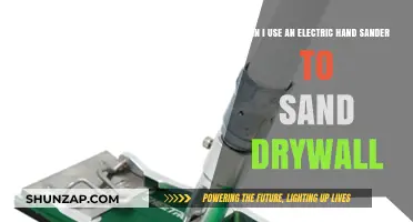 Using an Electric Hand Sander for Drywall: Tips and Best Practices