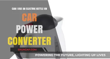 Using Electric Kettles with Car Power Converters: Safe or Risky?