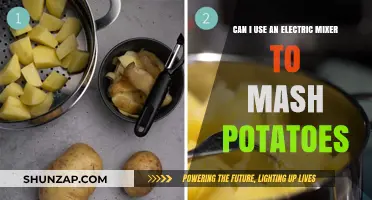 Electric Mixer for Mashed Potatoes: A Time-Saving Kitchen Hack?