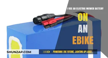 Electric Mower Battery for Ebikes: Compatibility and Practicality Explored