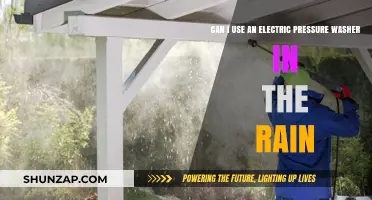 Using Electric Pressure Washers in the Rain: Safe or Risky?