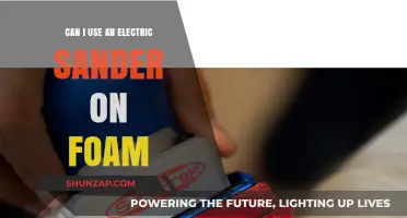 Electric Sander on Foam: Tips, Techniques, and Best Practices