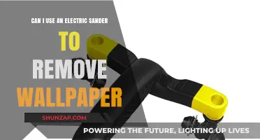 Using an Electric Sander to Remove Wallpaper: Tips and Tricks