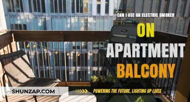Electric Smoker on Apartment Balcony: Safe and Legal Tips