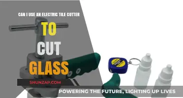 Using Electric Tile Cutters for Glass: Safe or Risky DIY Method?