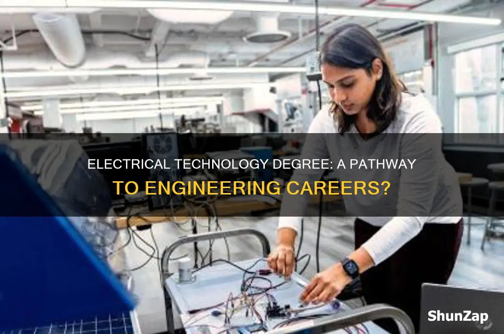 can i use an electrical technology degree for engineering