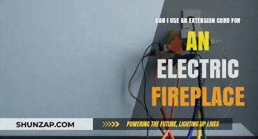 Using Extension Cords for Electric Fireplaces: Safe or Risky Choice?