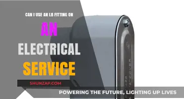 Can LB Fittings Be Safely Used on Electrical Services?