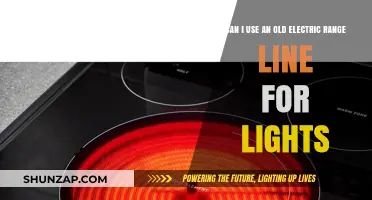 Using Old Electric Range Lines for Lighting: Safe or Risky?