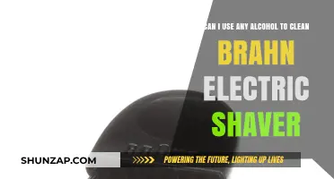 Cleaning Braun Electric Shavers: Safe Alcohol Options and Alternatives