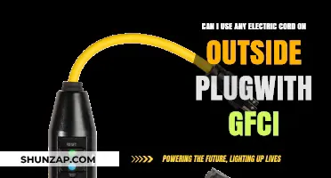 Outdoor Plug Safety: Can Any Electric Cord Work with GFCI?