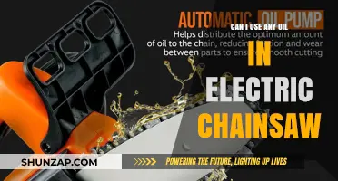 Using Any Oil in Electric Chainsaws: Safe or Risky Choice?