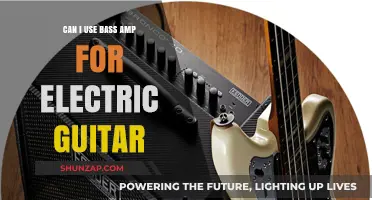 Using a Bass Amp for Electric Guitar: Pros, Cons, and Tips
